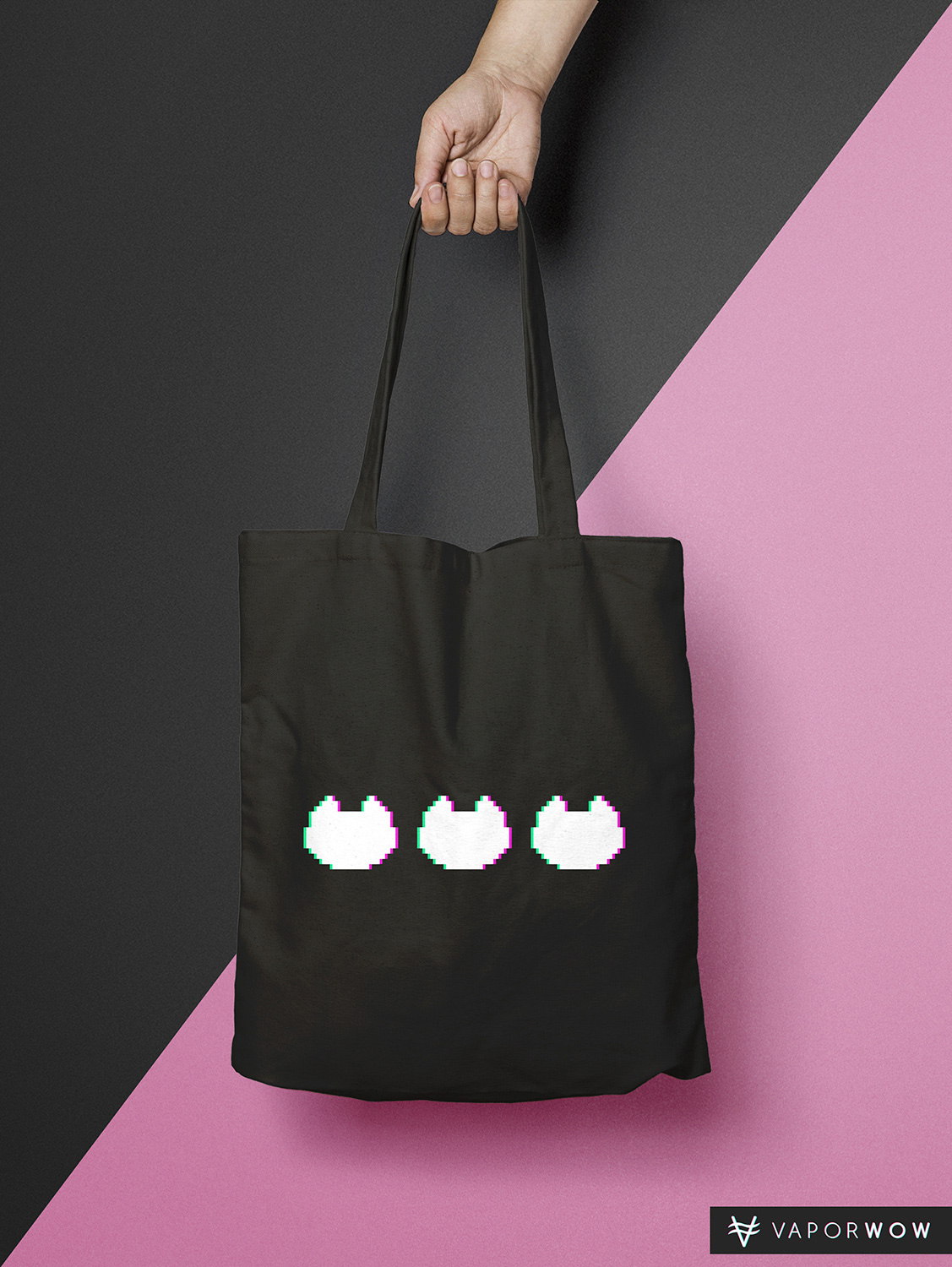 Catlady - nerdy design project - tote bag