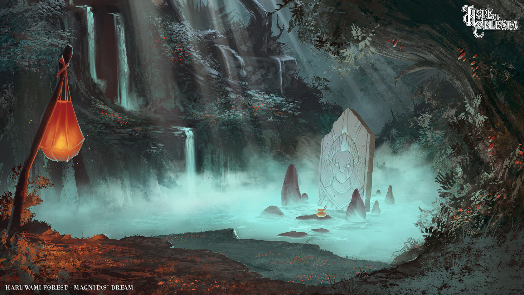 Hope of Celesta - JRPG Concept art Giulia Brunetti