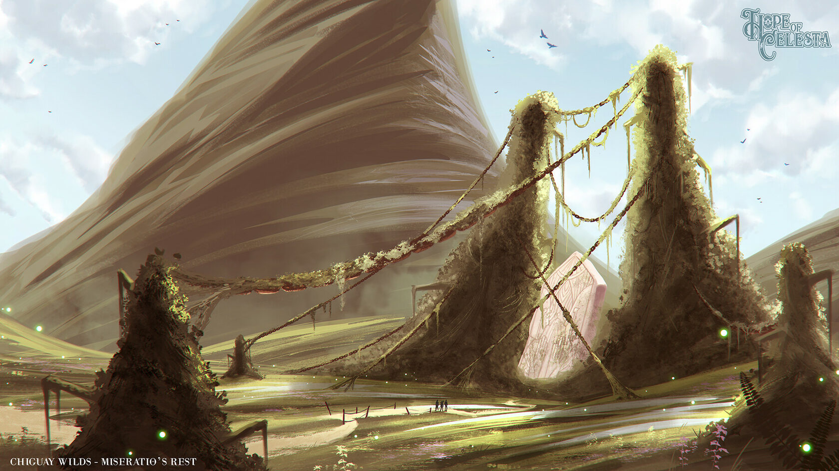 Hope of Celesta - JRPG Concept art Giulia Brunetti