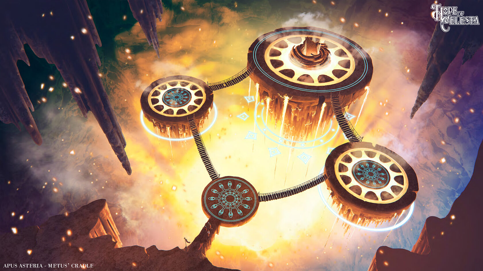 Hope of Celesta - JRPG Concept art Giulia Brunetti