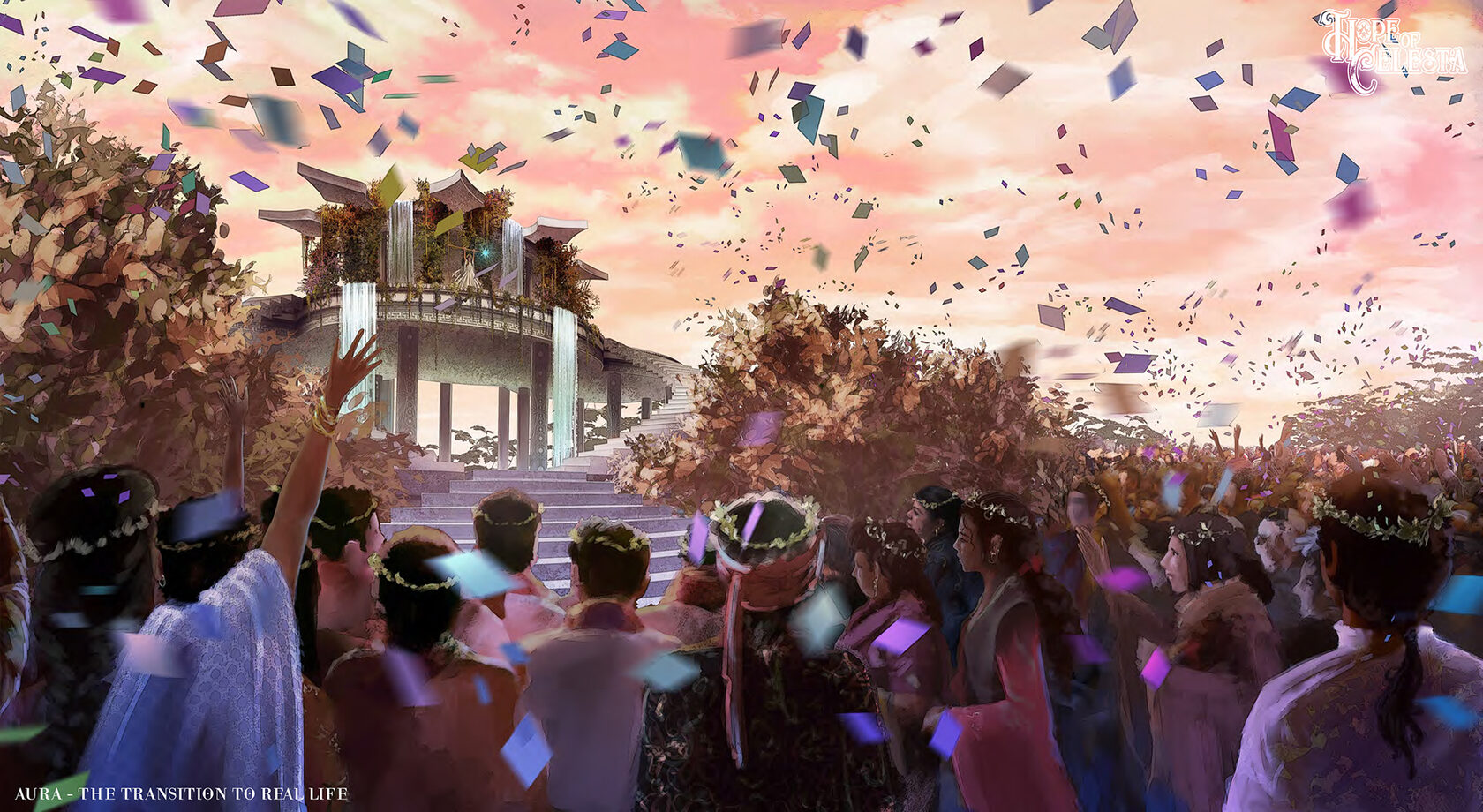 Hope of Celesta - JRPG Concept art Giulia Brunetti