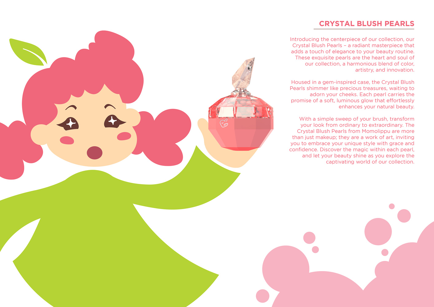 Momolippu - young cosmetic collection design project