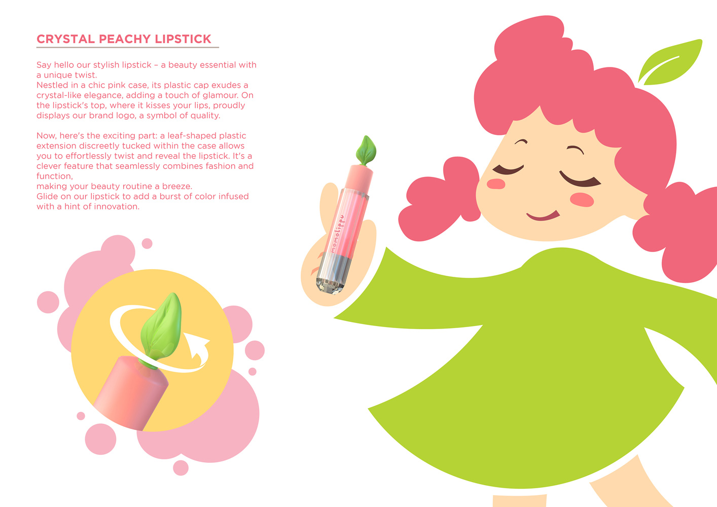 Momolippu - young cosmetic collection design project