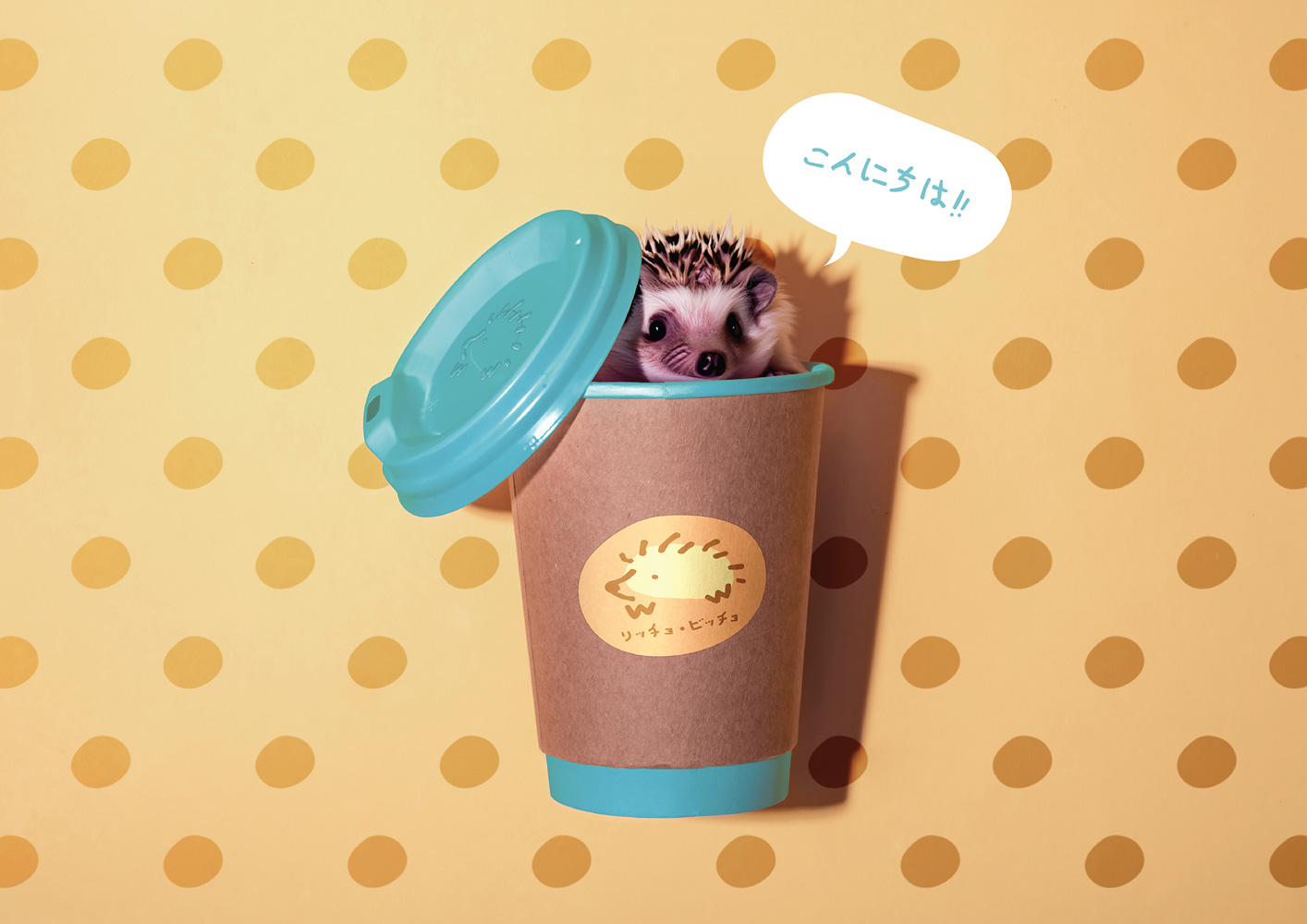 Riccio Biccio - pet cafe ads