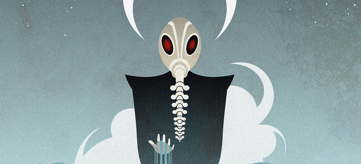 The Sandman - vector poster design