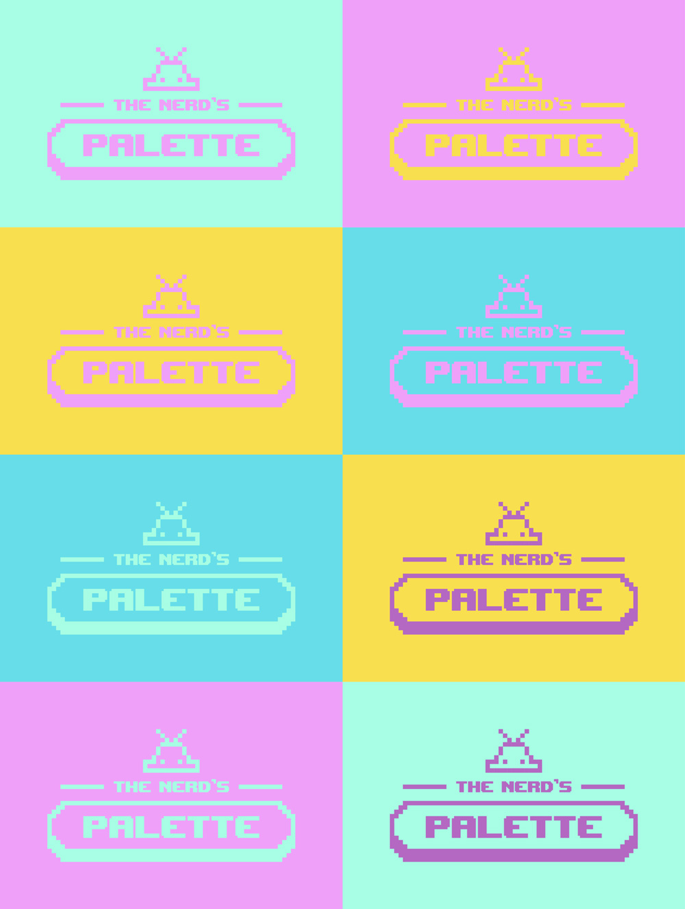 The Nerd's Palette - colour matches