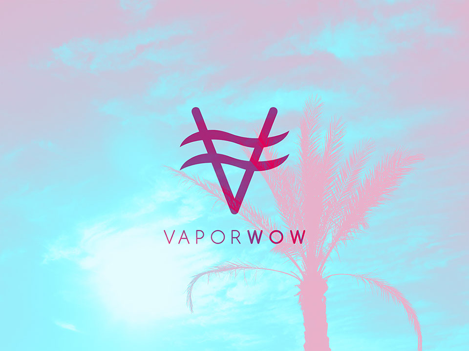 Vaporwow, vaporwave inspired design project