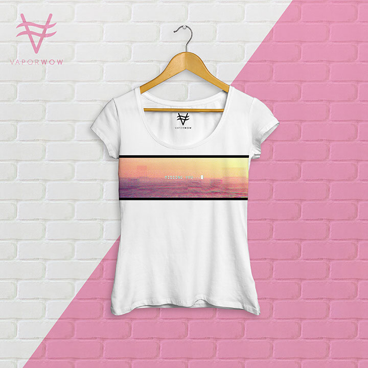 Vaporwow, vaporwave inspired design project