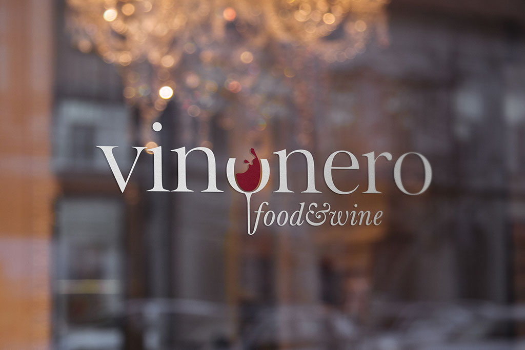 Vinonero - food and beverage design project