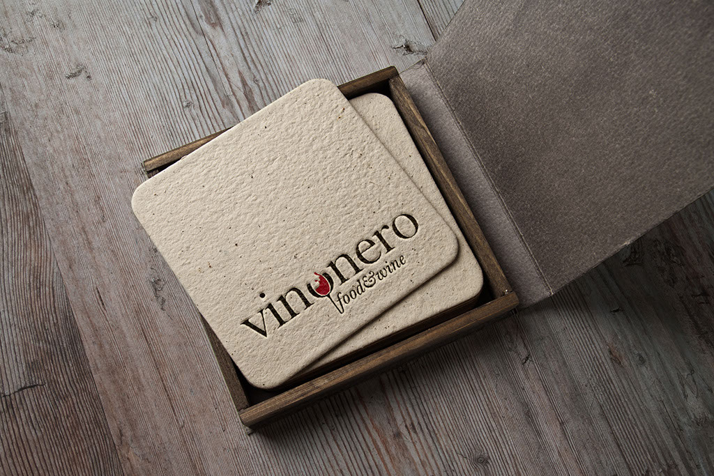 Vinonero - food and beverage design project